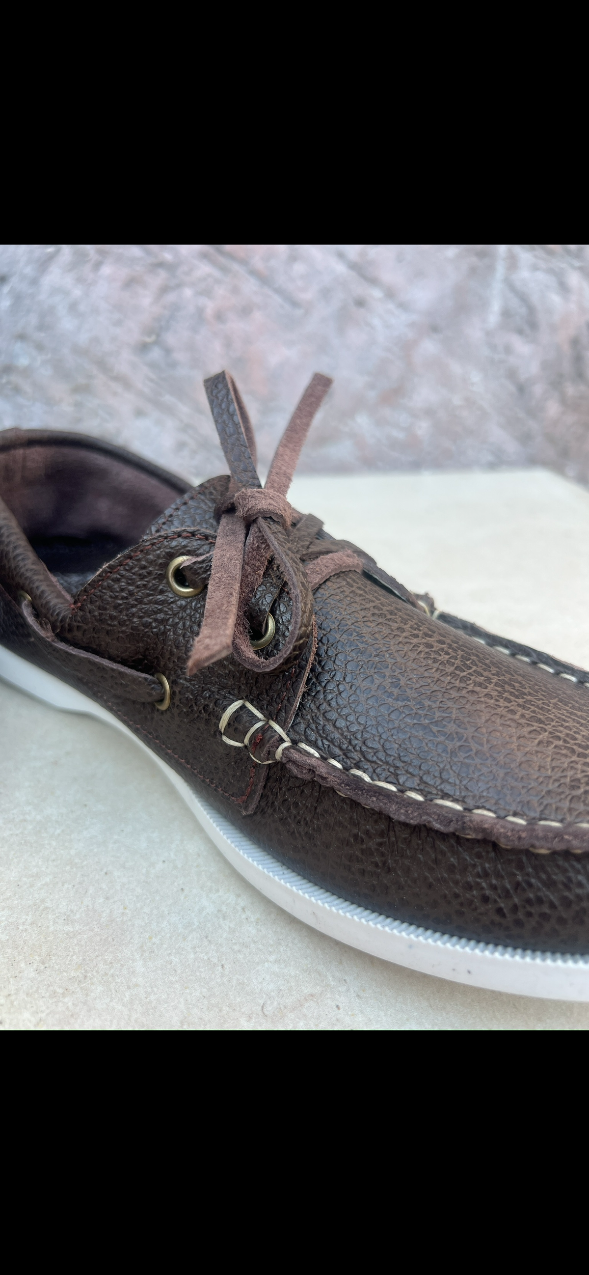 Mocasin nautico camel