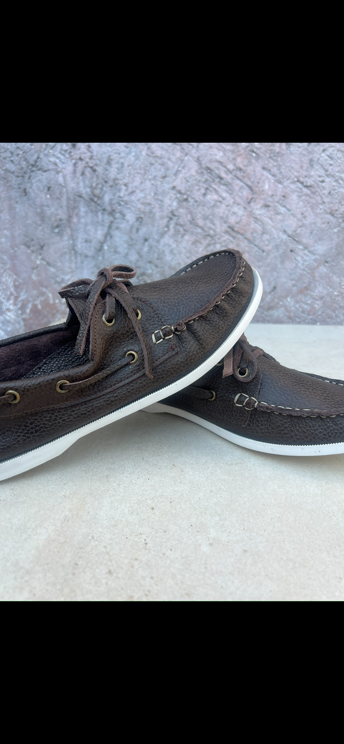 Mocasin nautico camel
